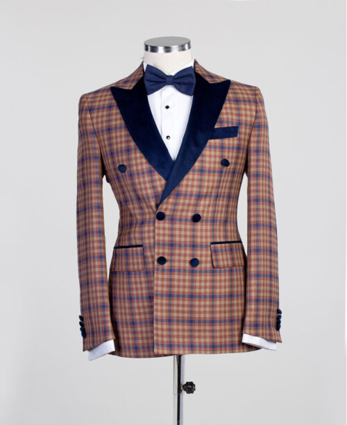 Fashuné Bellini Plaid Tuxedo