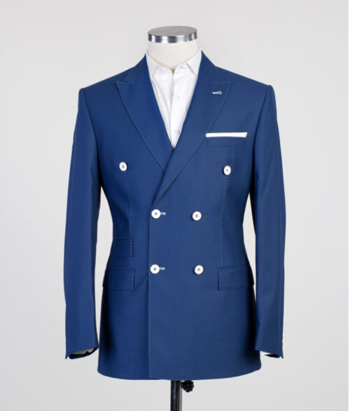Fashuné Moncton Blue Double Breasted Suit