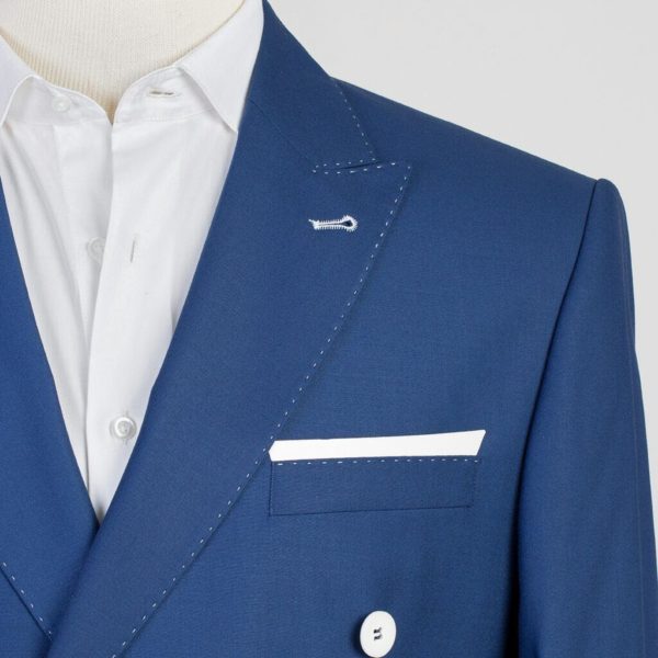 Fashuné Moncton Blue Double Breasted Suit