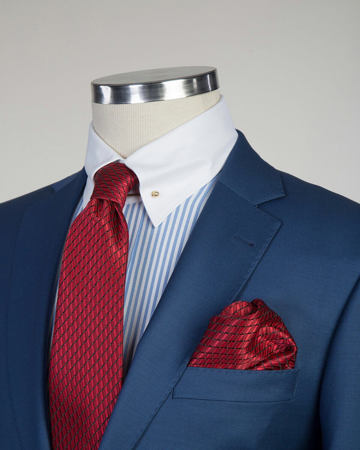 Fashuné Classic Wellington Blue Suit - FASHUNE