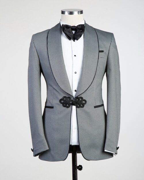 Fashuné Classic Grey Bermont Tuxedo