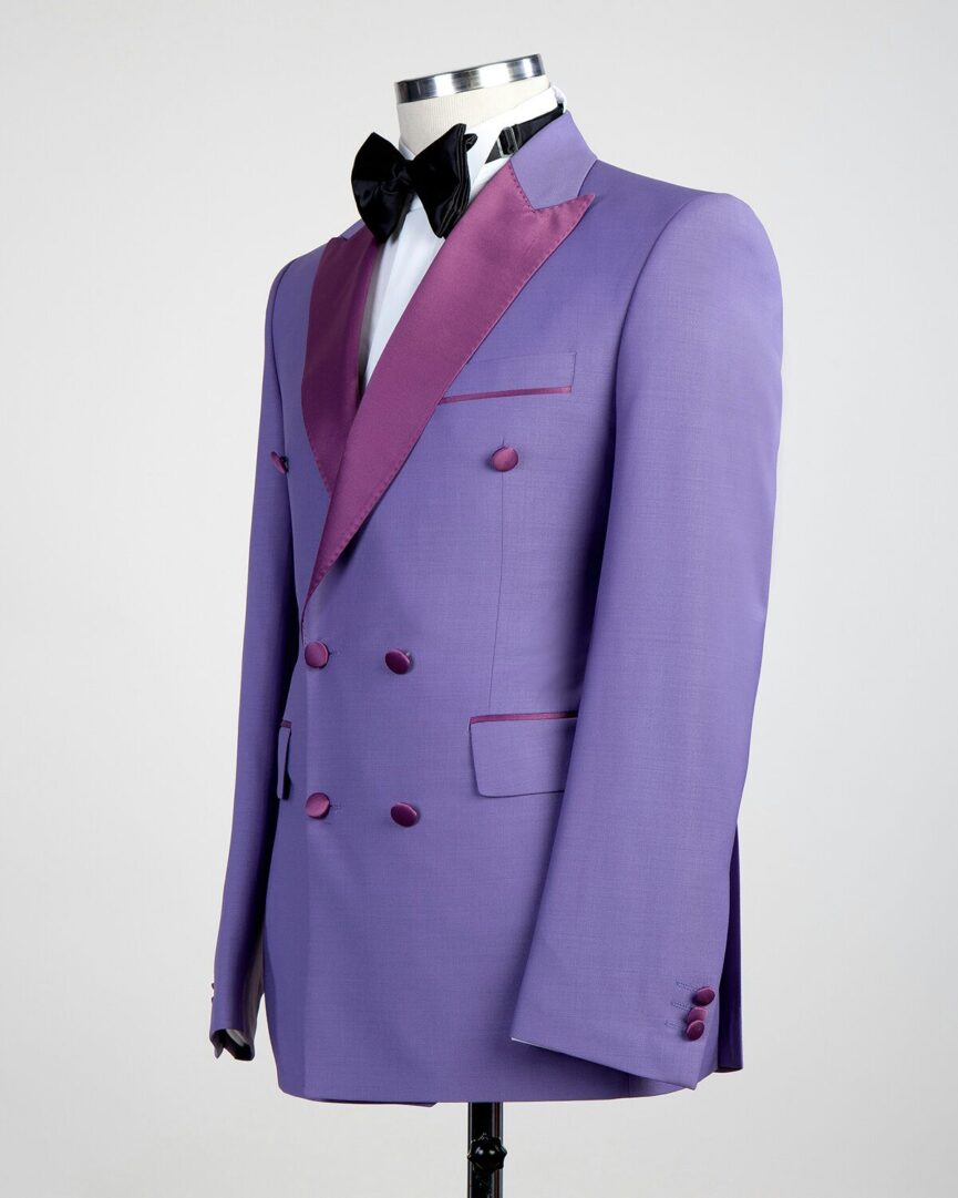 Fashuné Classic Lorenzo Lavender Tuxedo - FASHUNE