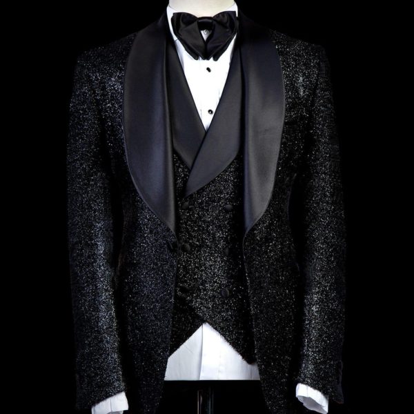 Fashuné Luxury Black Salvatoré Tuxedo