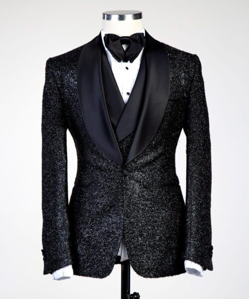 Fashuné Luxury Black Salvatoré Tuxedo