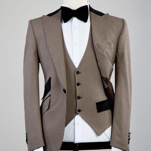 Fashuné Luxury Venice Plaid Suit