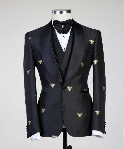 Fashuné Luxury Midnight Black Jacques Tuxedo