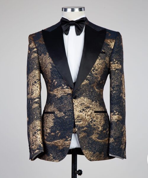 Fashuné Luxury Moretti Gold Dinner Tuxedo