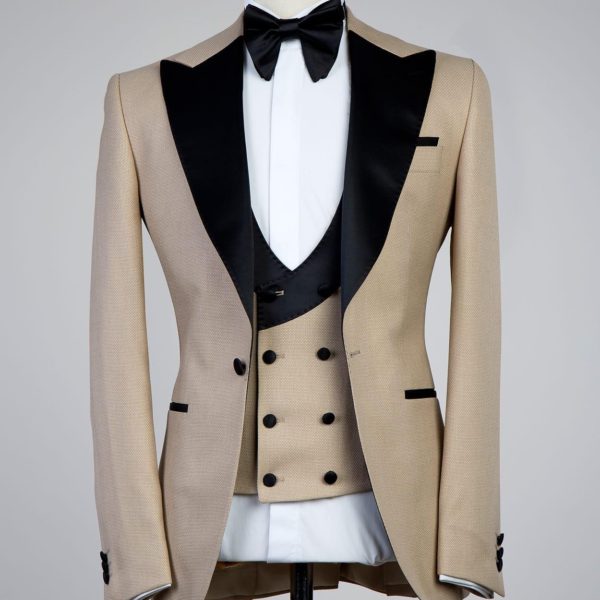 Fashuné Luxury Palazo Brown Tuxedo