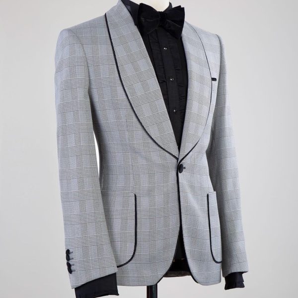 Fashuné Classic Eromi Checkered Suit