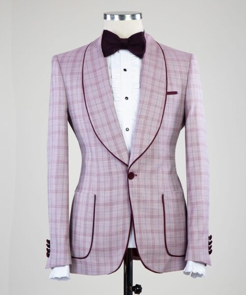 Fashuné Classic Mojisola Checkered Suit