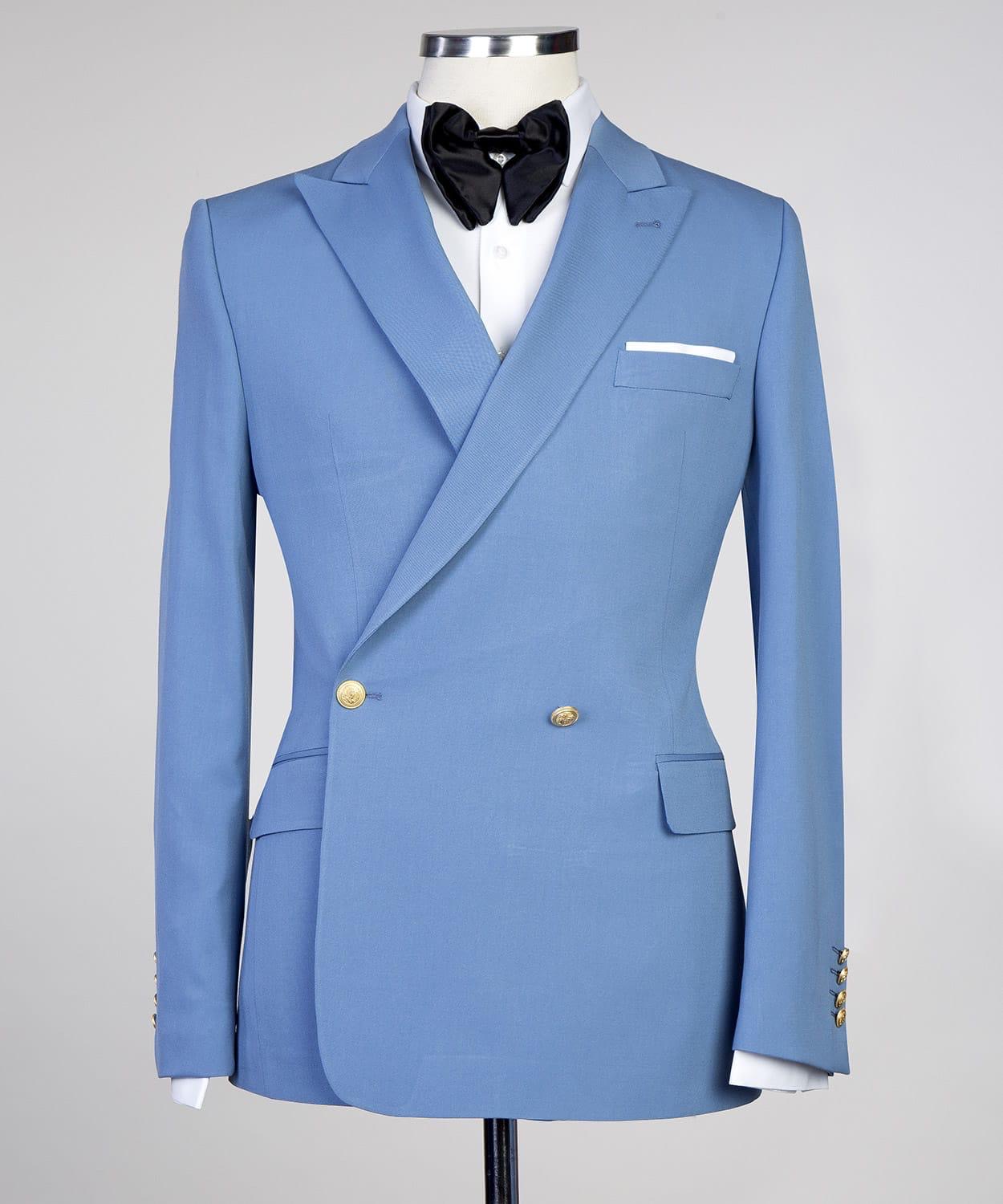 Fashuné Luxury Super Double Breasted Suit - FASHUNE